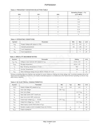 P3PS550AHG-08-CR Datasheet Page 3