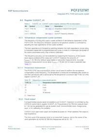 PCF2127AT/1 Datasheet Pagina 13
