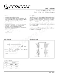 PI6C2510-133LEX Datasheet Cover