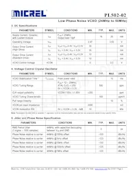 PL502-02SC Datasheet Pagina 3