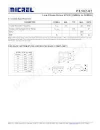 PL502-02SC Datasheet Pagina 4