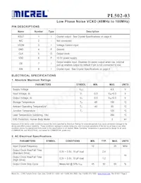 PL502-03SC Datasheet Page 2