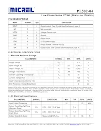 PL502-04SC Datasheet Pagina 2