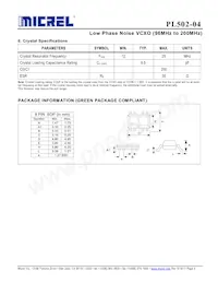 PL502-04SC Datasheet Pagina 4