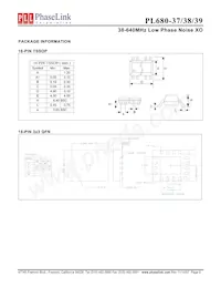 PL680-39QC Datasheet Page 9