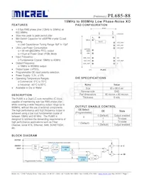 PL685-88DC Datasheet Cover