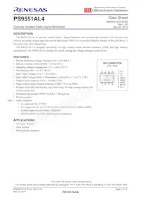 PS9551AL4-V-E3-AX Datasheet Cover