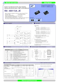 RX-4801JE:UB Datasheet Cover