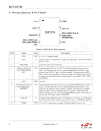 SI51219-A14BFTR Datasheet Page 8