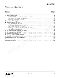 SI5350C-A-GMR Datasheet Page 3