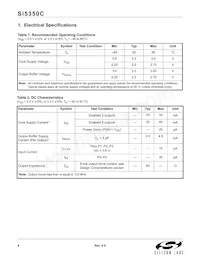 SI5350C-A-GMR Datasheet Pagina 4