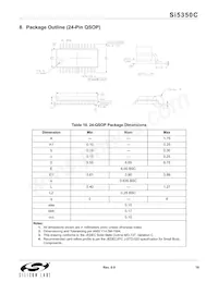 SI5350C-A-GMR Datasheet Page 19