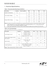 SI5351C-A-GUR Datasheet Page 4