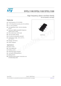 STCL1100YBFCWY5 Datasheet Cover