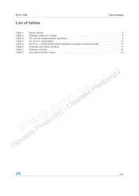 STCL132KRDEAW89 Datasheet Page 3
