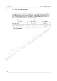 STCL132KRDEAW89 Datasheet Page 9