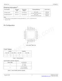 SY89297UMH-TR Datasheet Page 2