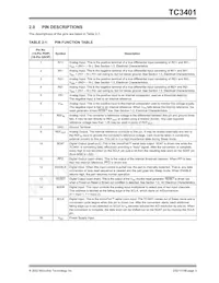TC3401VPE Datasheet Pagina 5