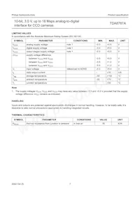 TDA8787AHL/C3 Datasheet Page 7