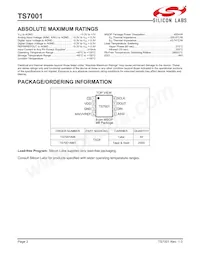 TS7001IM8T Datasheet Page 2