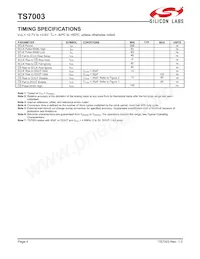 TS7003ITD833T Datasheet Page 4
