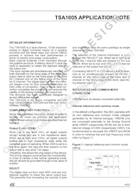 TSA1005-40IFT Datasheet Pagina 14