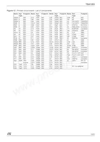 TSA1203IFT Datasheet Pagina 19