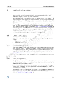 TSA1204IFT Datasheet Page 15