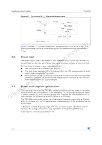 TSA1204IFT Datasheet Page 18