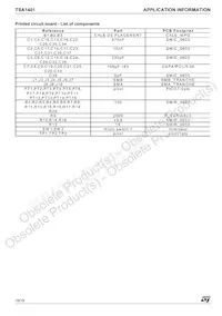 TSA1401IF Datasheet Page 18
