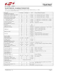 TSA7887BRZ-REEL數據表 頁面 3