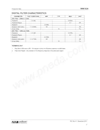 WM1824CGEFL/V Datasheet Page 17