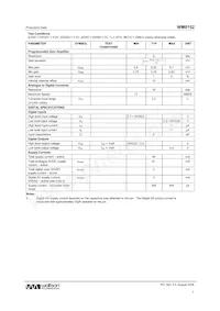 WM8152SCDS/RV Datasheet Page 7