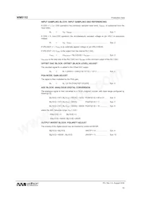 WM8152SCDS/RV Datasheet Pagina 16