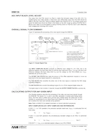 WM8196SCDS/V Datasheet Page 16