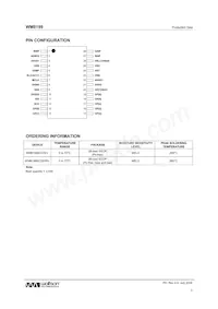WM8199SCDS/RV Datasheet Page 3