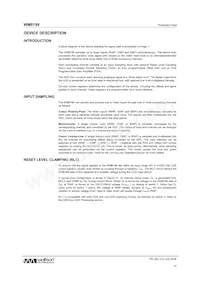 WM8199SCDS/RV Datasheet Page 14