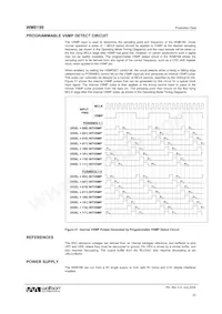 WM8199SCDS/RV 데이터 시트 페이지 20