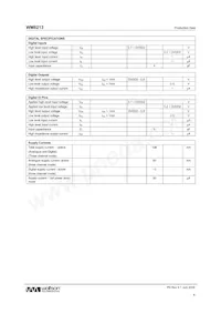WM8213SCDS/RV Datasheet Page 8