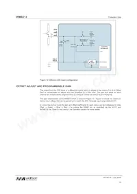 WM8213SCDS/RV數據表 頁面 18