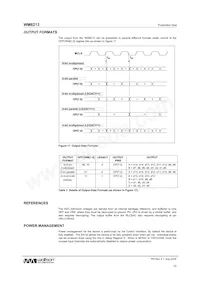 WM8213SCDS/RV Datasheet Pagina 22