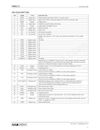 WM8215CSEFL/R Datasheet Page 4
