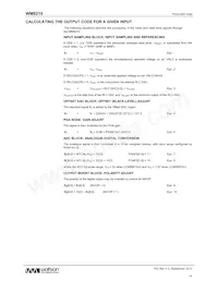 WM8215CSEFL/R Datasheet Page 19