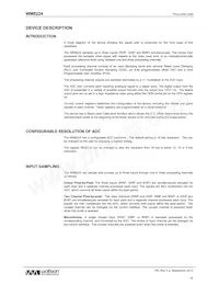 WM8224CSEFL/R Datasheet Pagina 18