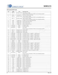 WM8235GEFL/RV Datasheet Page 6