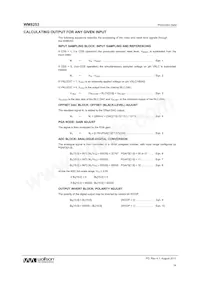 WM8253SCDS/RV Datenblatt Seite 14