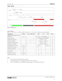 WM8255SEFL/R Datasheet Page 12