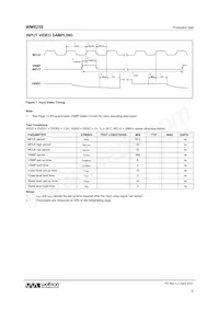 WM8259SCDS/V Datasheet Page 8