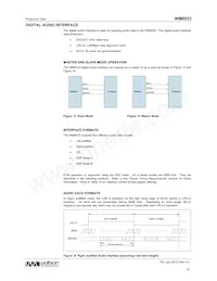 WM8533ECSN/R數據表 頁面 19