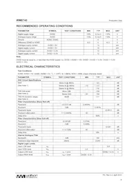 WM8740SEDS/V Datasheet Page 6